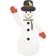 vidaXL Inflatable Decorations Snowman with LEDs 805cm