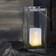 Star Trading LED Blockljus Flame Candle 14.5 cm Vit LED-ljus