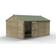 Forest Garden Beckwood Reverse Apex Shed 10 x 10 ft (Building Area )