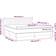 vidaXL Boxspring Met Matras Stof Zwart 160x200 cm