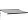 vidaXL Foldemarkise 4 x 3 m Stof og Aluminium