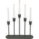 Konstsmide 5 LED Green Adventsljusstake 38cm