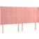 vidaXL Ramsäng Med Madrass Rosa 160x200 cm Kontinentalsäng