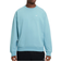 Nike Solo Swoosh Men's Fleece Crew - Denim Turquoise/White