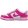 Nike Dunk Low GS - White/Laser Fuchsia