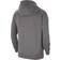 Nike Mens Team Club Full Zip Hoodie - Charcoal Heathr/White