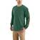 Carhartt Men's Loose Fit Heavyweight Long Sleeve Graphic T-Shirt - Frosted Balsam Heather