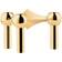 Stoff Nagel Brass Candlestick 6.5cm