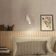 Herstal Pipeline Matt White Wall light
