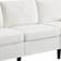 Yaheetech U004834801 Ivory Sofa 188.5cm 3 Seater