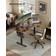 Songmics Electric Sit-Stand Rustic Brown/Ink Black Skrivbord 60x140cm