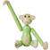 Kay Bojesen Monkey Cat Mini Light Green Prydnadsfigur 9.5cm
