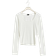 Gina Tricot Bluse Agnes 16981 Weiß Slim Fit
