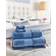 Newport Mayfair Guest Towel Blue (30x30cm)