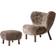 &Tradition Little Petra VB1 Brown/Walnut Armchair 75cm 2pcs