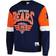 Mitchell & Ness Chicago Bears Navy Gridiron Classics Allover 3.0 Pullover Sweatshirt