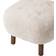 &Tradition Little Petra VB1 Off-White/Walnut Lænestol 75cm 2stk