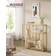 Vasagle 4-Tier Pale Gold/Transparent Book Shelf 103cm