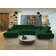 Mirjan24 Torezio Bis Green Soffa 346cm 4-sits