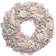 Dibor Amelia Pinecone Wreath Silver/Pink Decoration 39cm