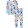 Bluey Toddler Snug Fit Bluey Cotton Pajama Set 2-pcs - Blue