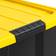 Iris Buckled 60 Qt Yellow Storage Box 6pcs