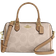 Coach Rowan Satchel Bag In Blocked Signature Canvas - Gold/Sand/Tan