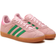 adidas Junior Gazelle - Clear Pink/Court Green /Bliss Pink