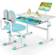 Costway Height-Adjustable Kid's Study Desk & Chair Set