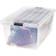 Iris Buckle-Down Clear Storage Box 17gal