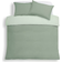 Habitat Cord Bedding Set - Double Duvet Cover Green (200x200cm)