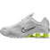 NIKE Shox R4 W - White/Metallic Silver/Volt