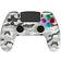 Trade Invaders Wireless Controller for PS4 LED-White Camo