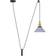 vidaXL 4103446 White/Gloss Grey Pendel 22cm