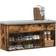 vidaXL 859140 Smoked Oak Skohylle 102x45cm