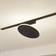 Lindby Lumaro Black Ceiling Flush Light ∅ 18cm