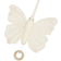 Cam Cam Copenhagen Music Mobile Butterfly Antique White