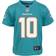 Nike Toddler Tyreek Hill Aqua Miami Dolphins Game Jersey