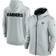 Nike Las Vegas Raiders Performance Sideline Lockup Full-Zip Hoodie