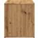 vidaXL Engineered Wood Artisan Oak Förvaringsbänk 80x45cm