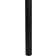 Home It Straight Bracket Matt black Bordben 80cm