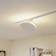 Lindby Lumaro White Loftplafond ∅ 18cm