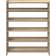 vidaXL Engineered Wood Sonoma Oak Skostativ 80x100cm