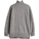 H&M Oversized Turtleneck Sweater - Grey Melange