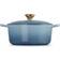 Le Creuset Chambray Signature Cast Iron Round med låg 24cm