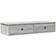 vidaXL Engineered Wood Gray Sonoma Wall Shelf 100cm