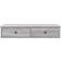 vidaXL Engineered Wood Gray Sonoma Wall Shelf 100cm