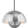 &Tradition Flowerpot VP1 Polished Steel Pendellampa ∅ 23cm