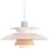 Louis Poulsen PH 5 Pastels Blue/Rose/Peach Pendant Lamp ∅ 50cm