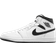 NIKE Air Jordan 1 Mid M - White/Black